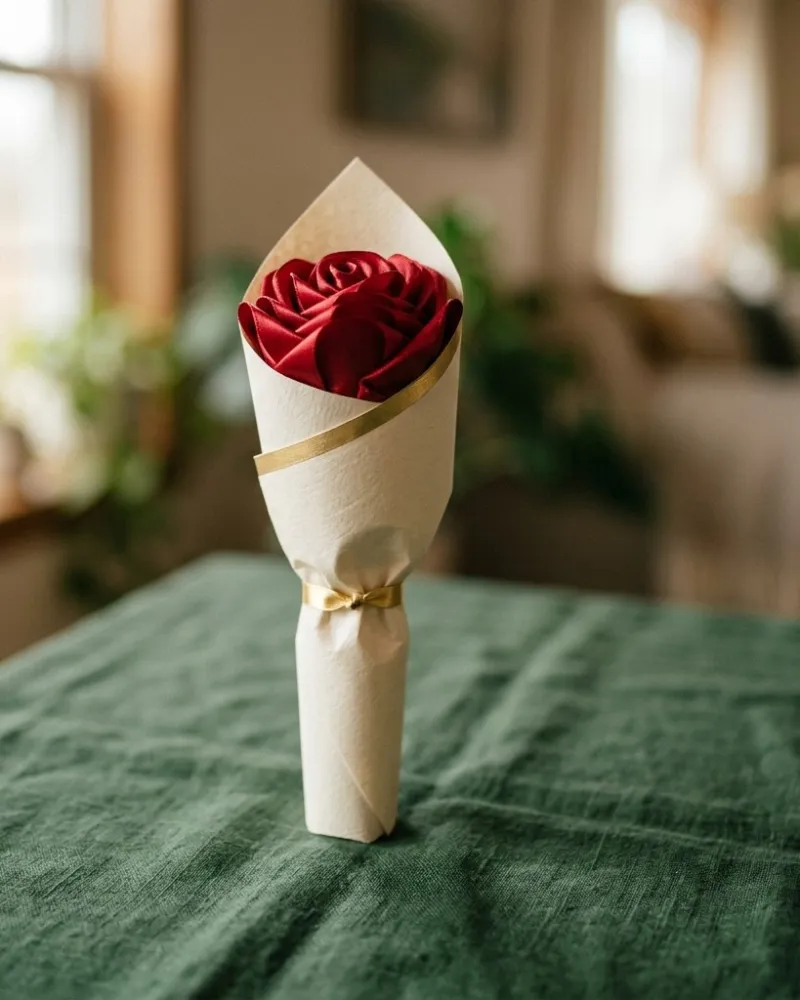 Single Red Rose