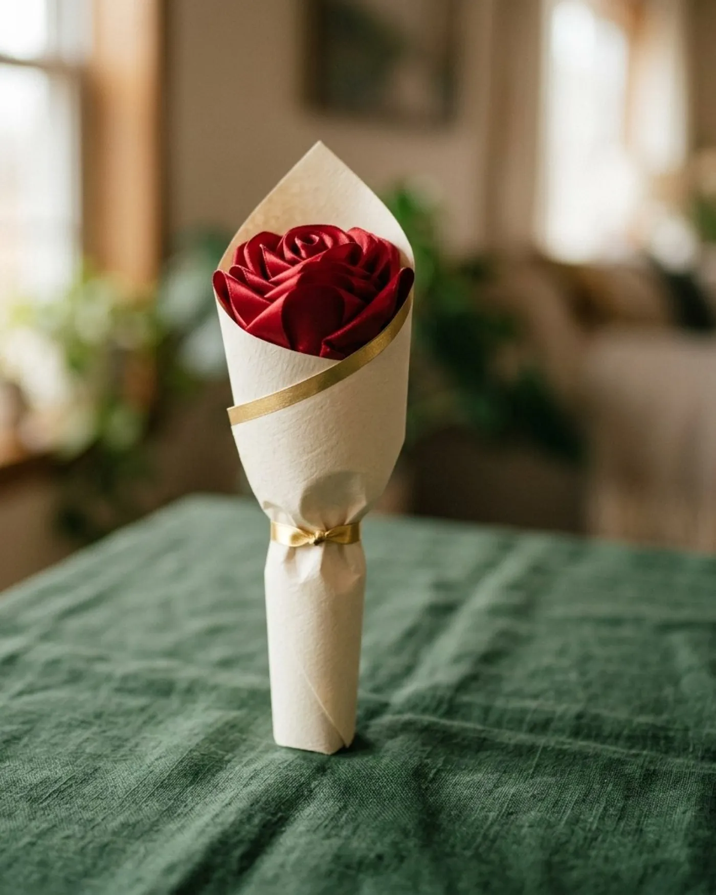 Single Red Rose