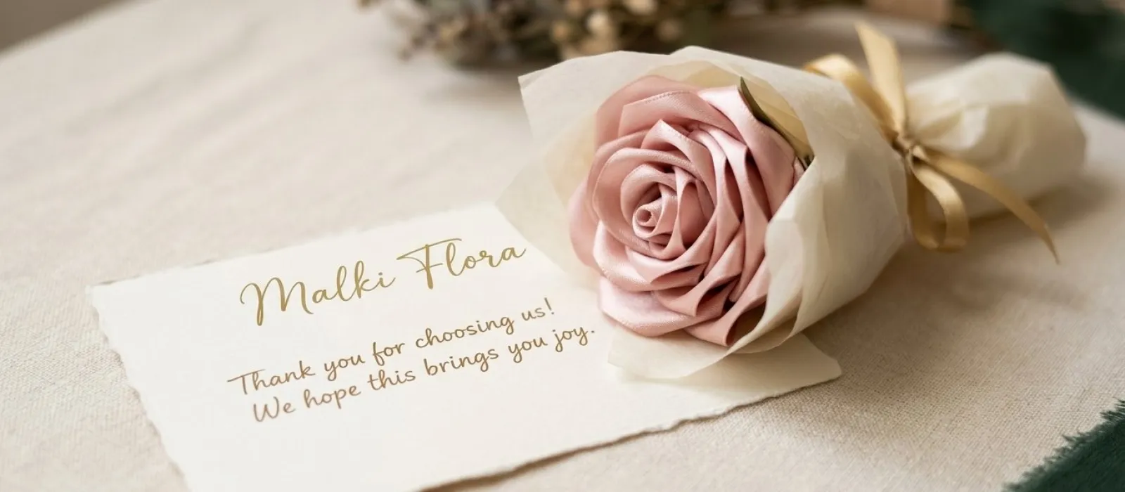 Thank You gifts from Malki Flora